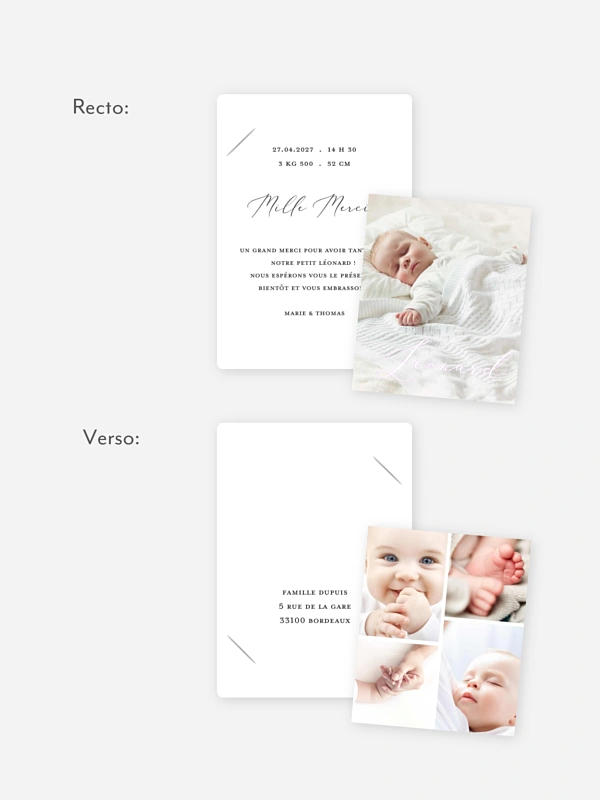 Faire-part naissance Pure Happiness