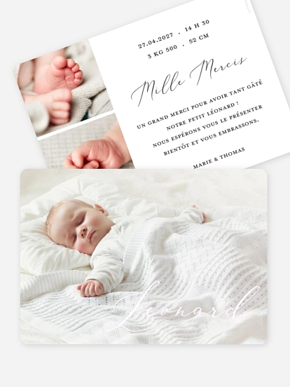 Faire-part naissance Pure Happiness
