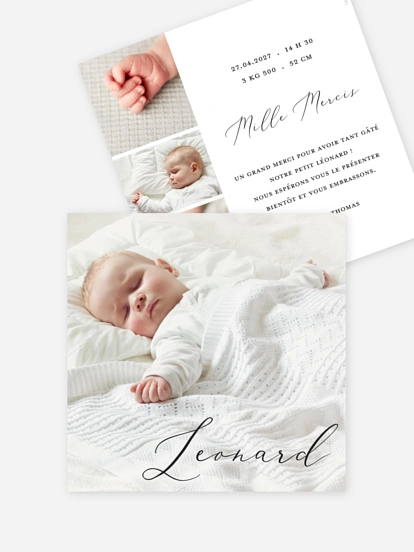 Faire-part naissance Pure Happiness