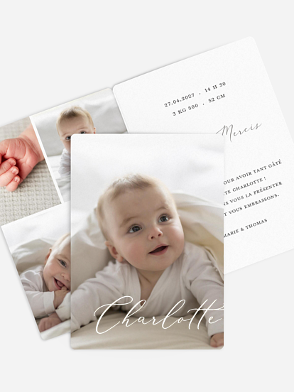 Faire-part naissance Pure Happiness