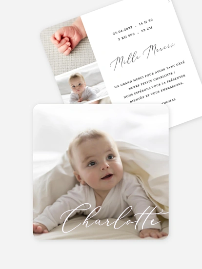 Faire-part naissance Pure Happiness