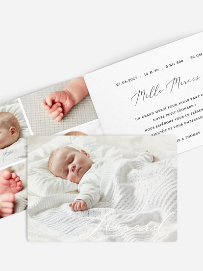 Faire-part naissance Pure Happiness