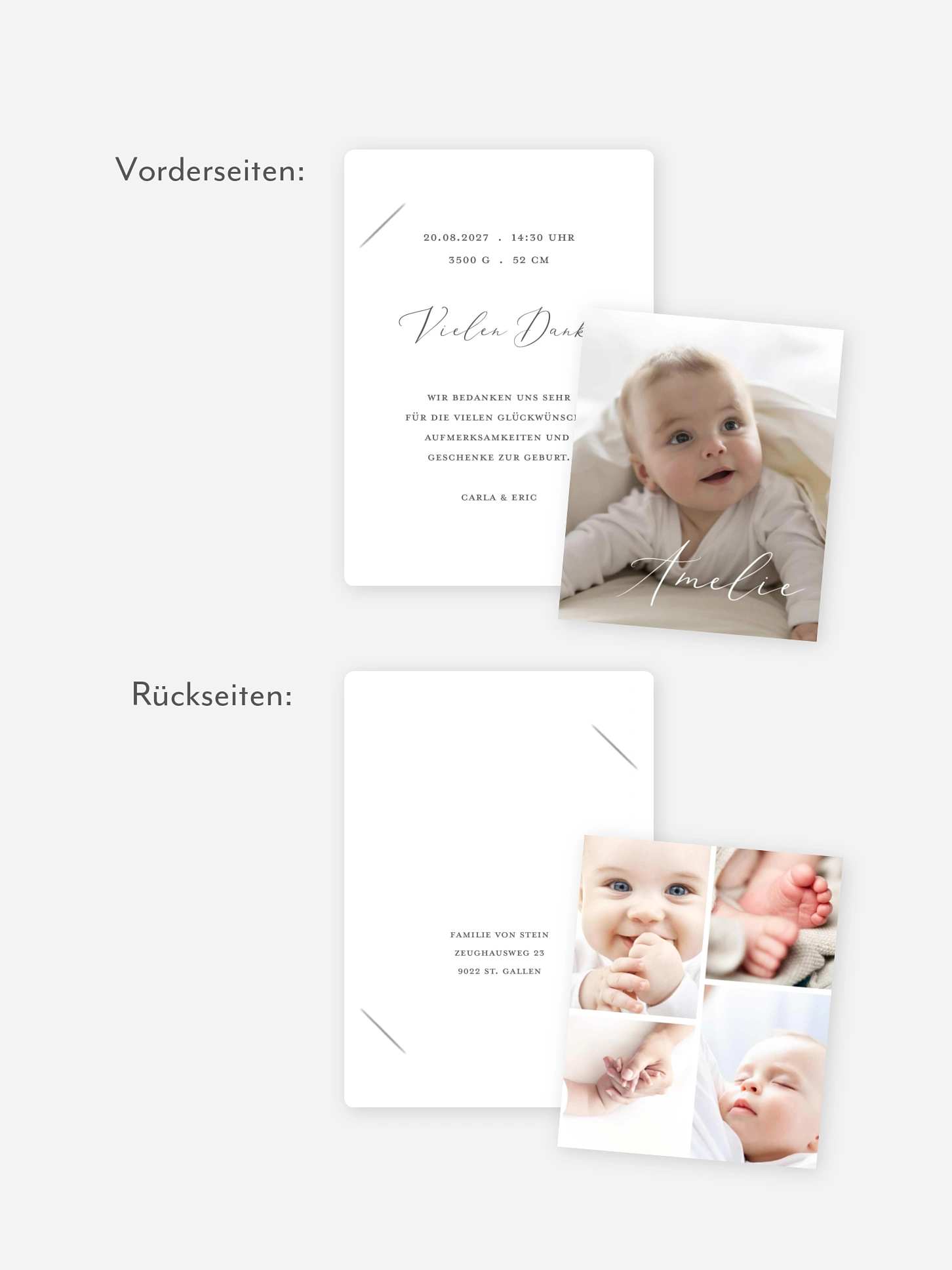 Geburtskarte Pure Happiness