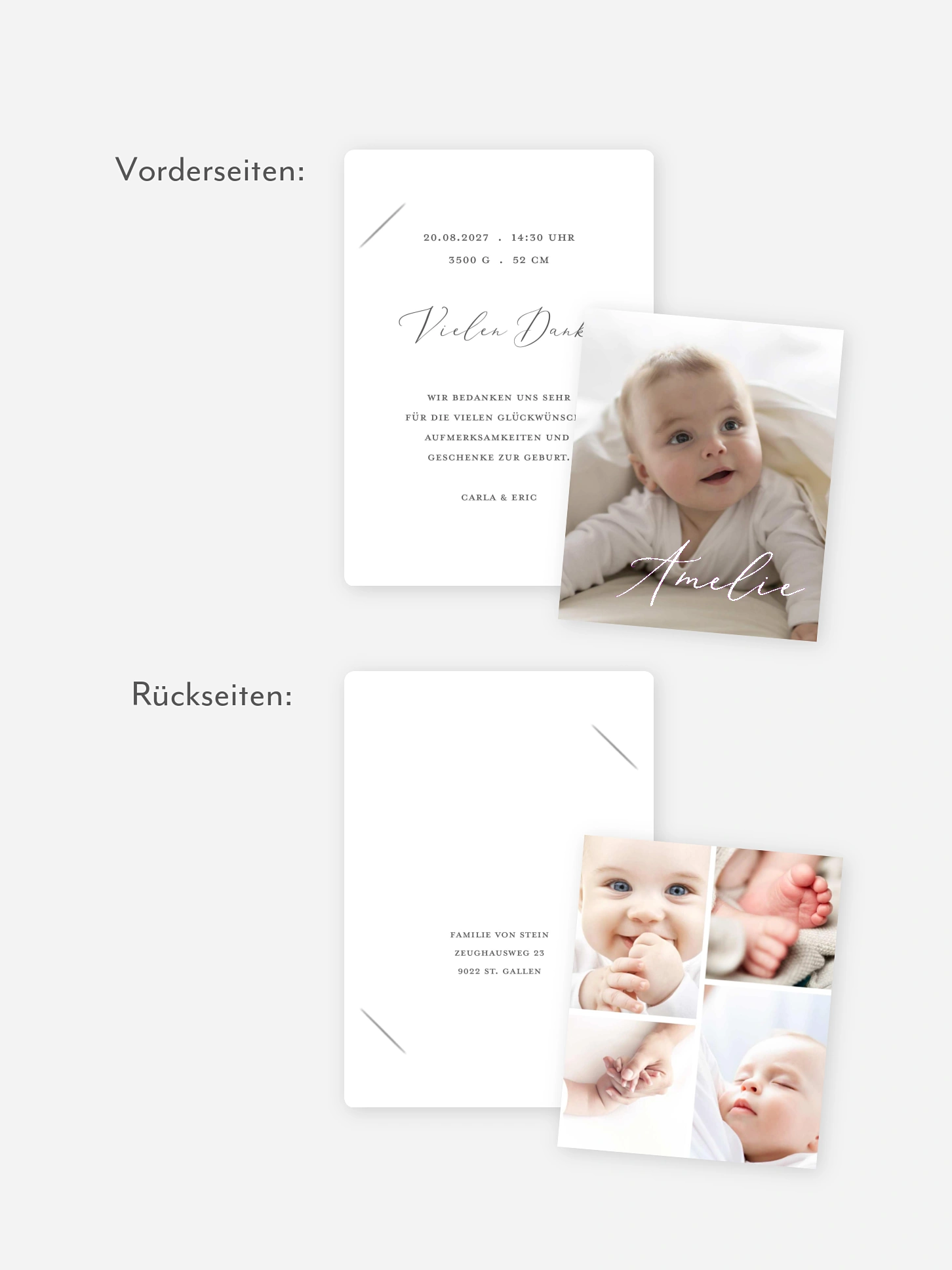 Geburtskarte Pure Happiness