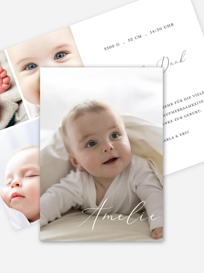 Geburtskarte Pure Happiness