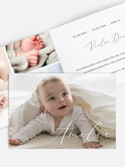 Geburtskarte Pure Happiness