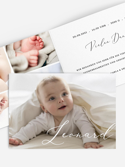 Geburtskarte Pure Happiness