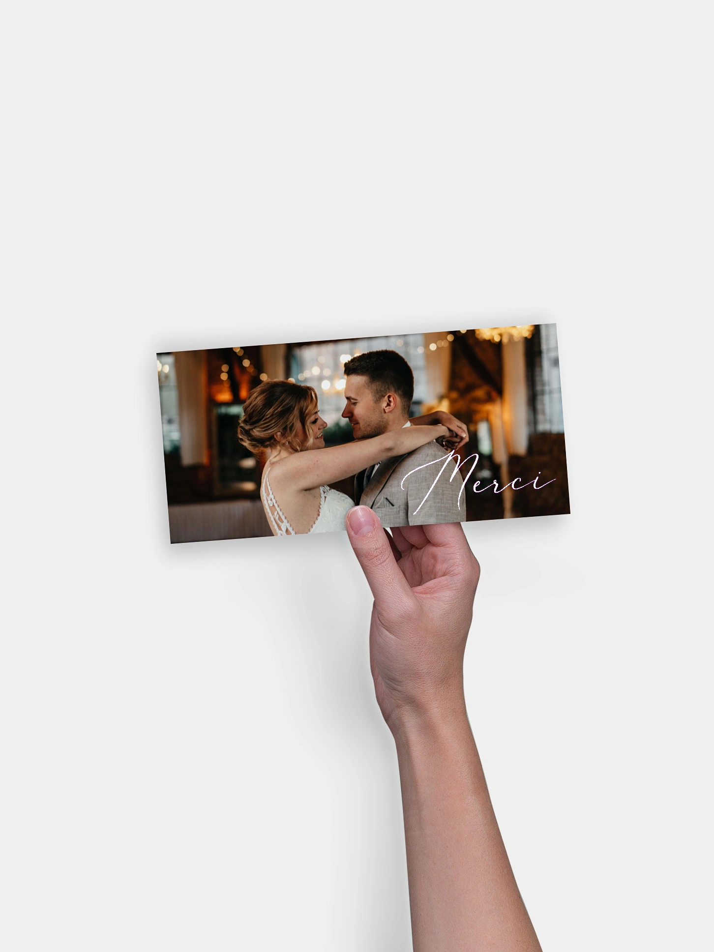 Carte de remerciements Pure Happiness