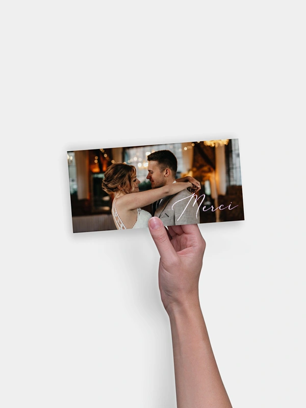 Carte de remerciements Pure Happiness