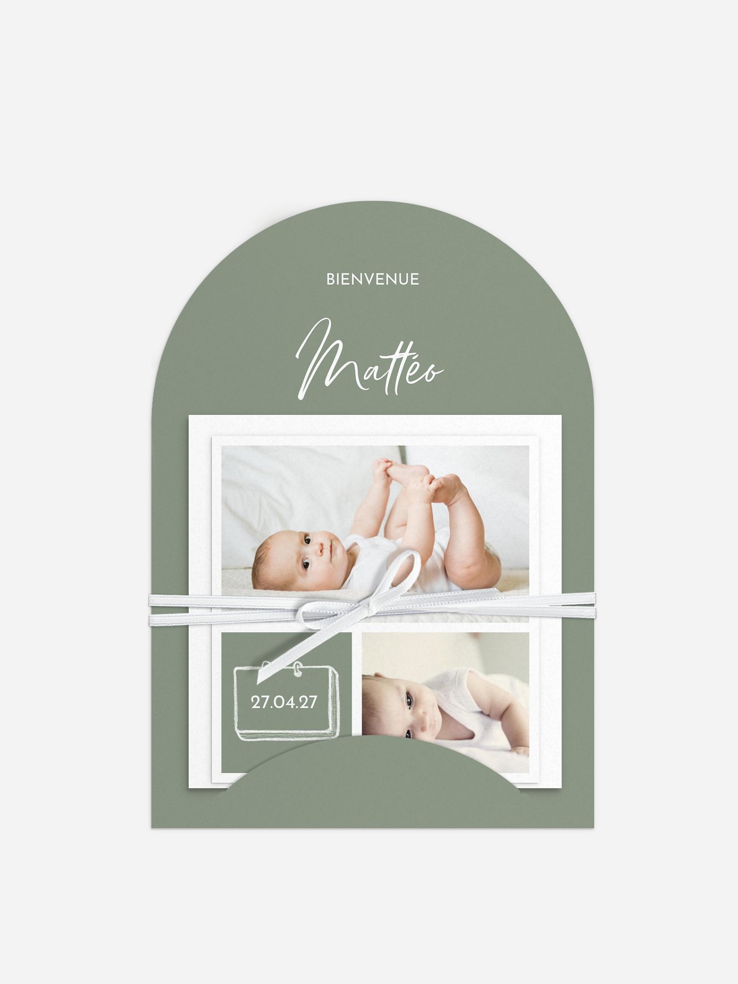 Faire-part naissance Petite merveille