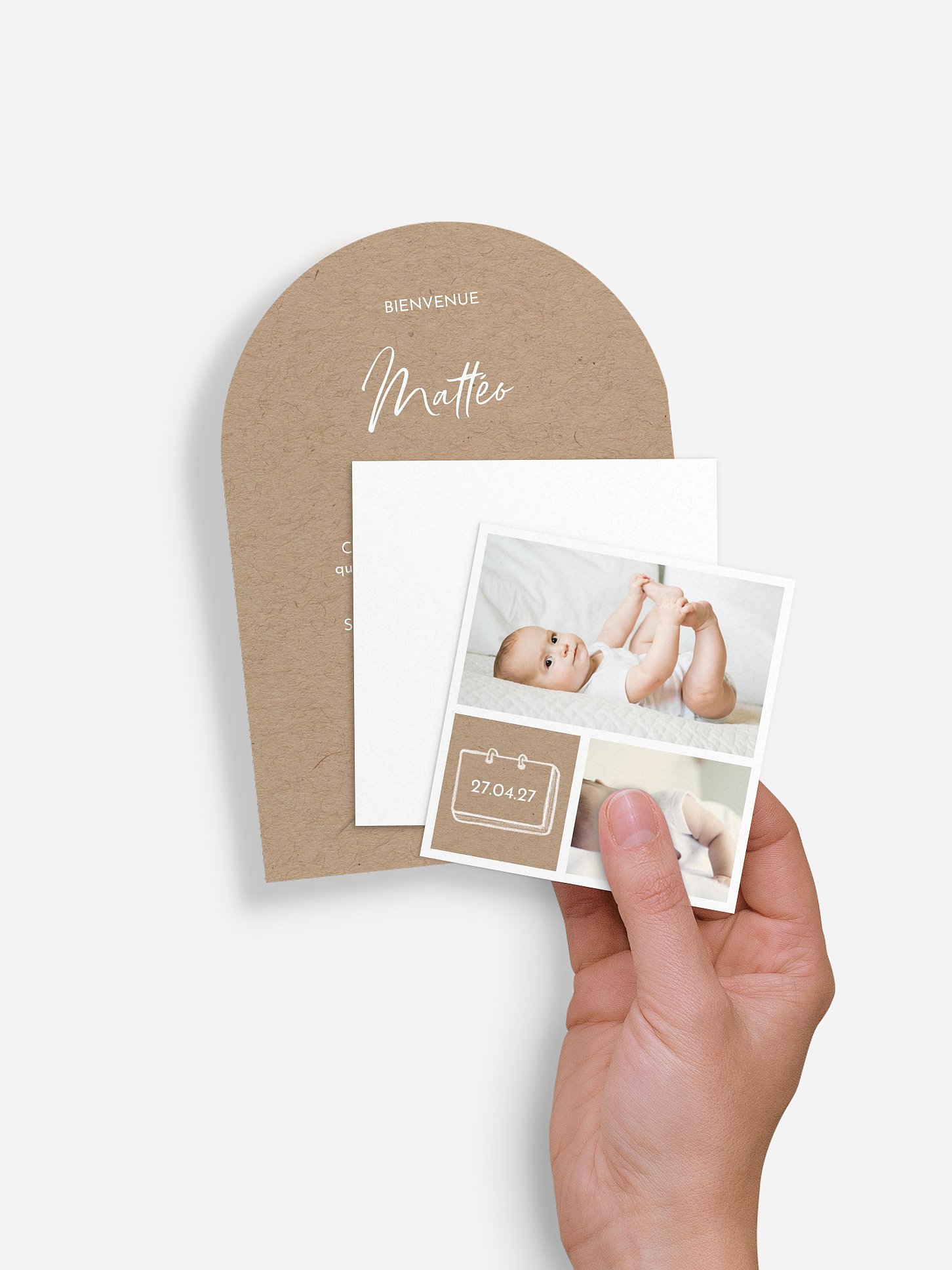Faire-part naissance Petite merveille