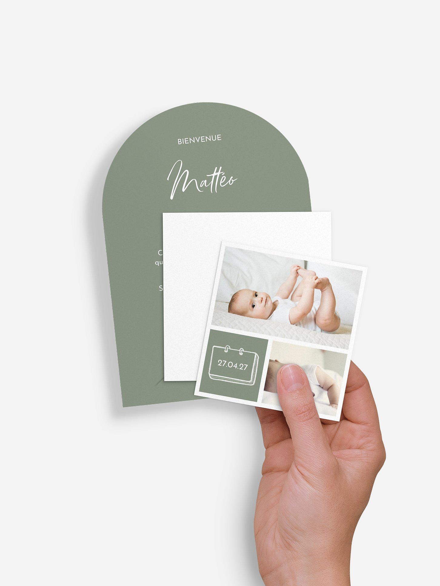 Faire-part naissance Petite merveille