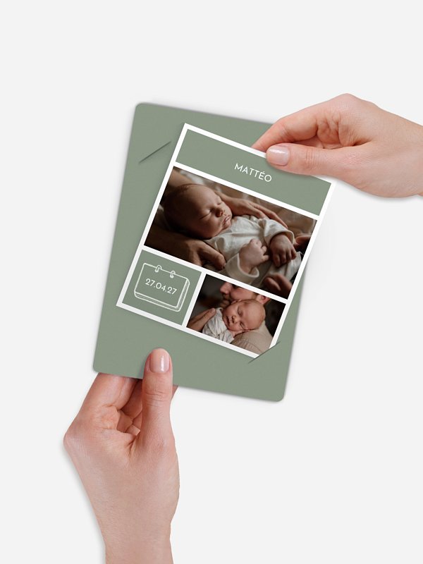 Faire-part naissance Petite merveille