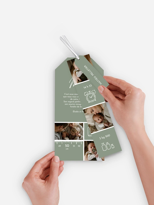 Faire-part naissance Petite merveille
