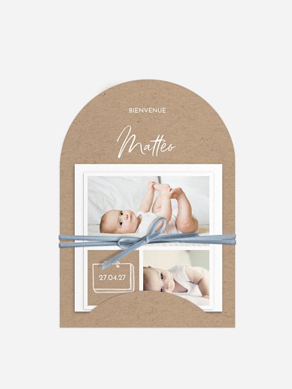 Faire-part naissance Petite merveille