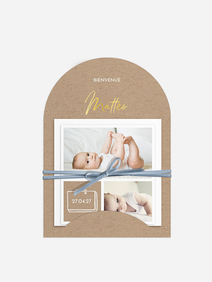 Faire-part naissance Petite merveille