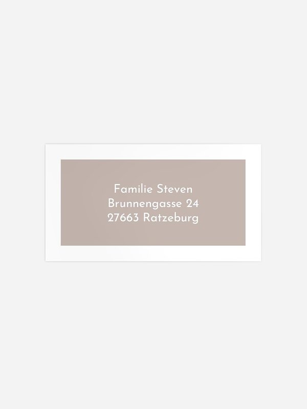 Empfängeraufkleber Geburt Babywunder
