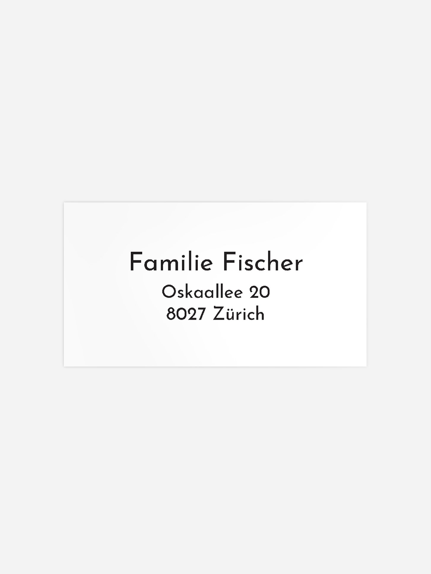 Empfängeraufkleber Geburt Happy Letter