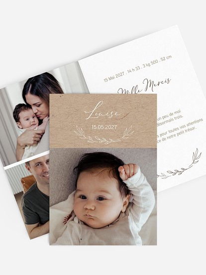 Faire-part naissance Dream