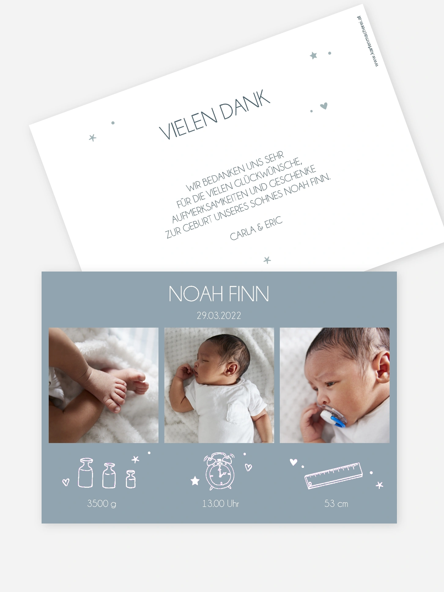 Geburtskarte Bundle of Joy
