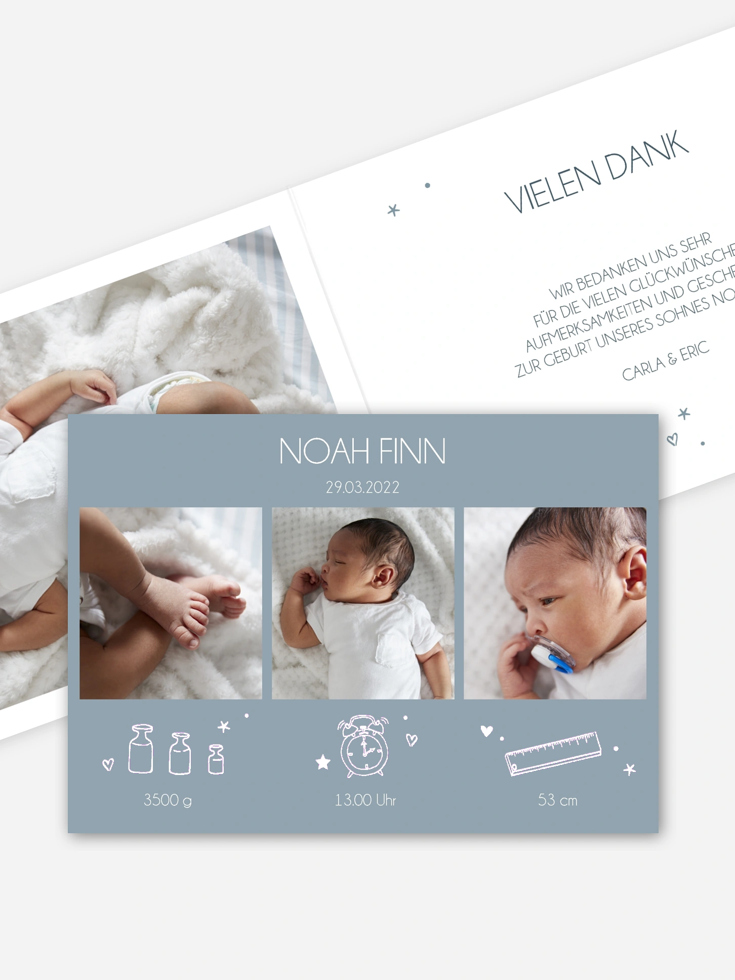 Geburtskarte Bundle of Joy