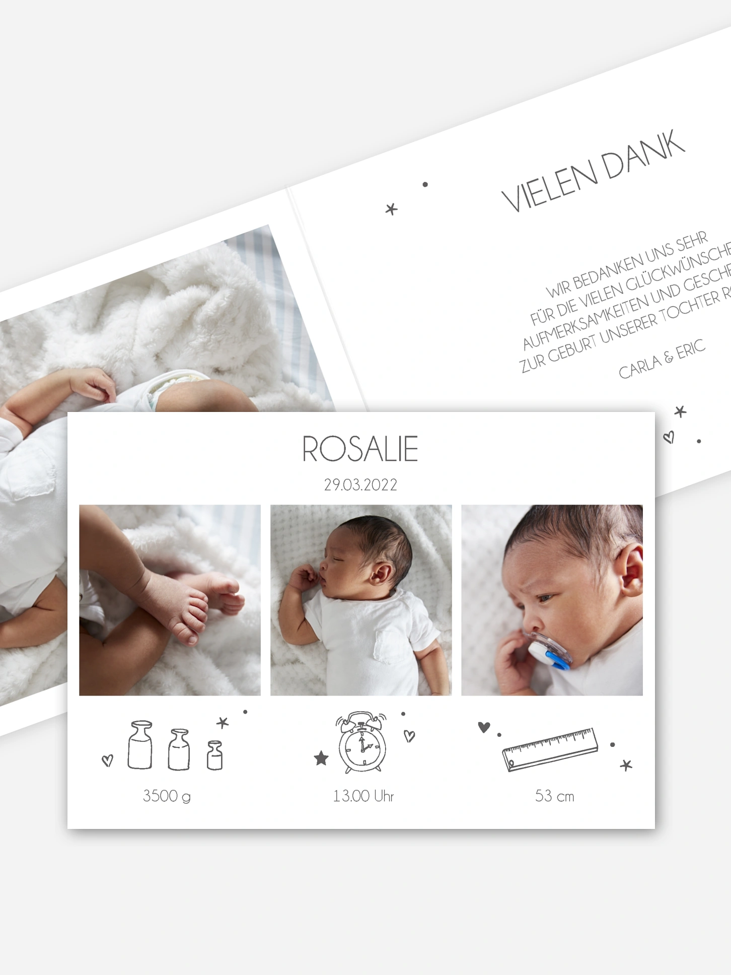 Geburtskarte Bundle of Joy