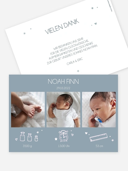 Geburtskarte Bundle of Joy