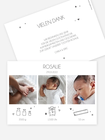 Geburtskarte Bundle of Joy