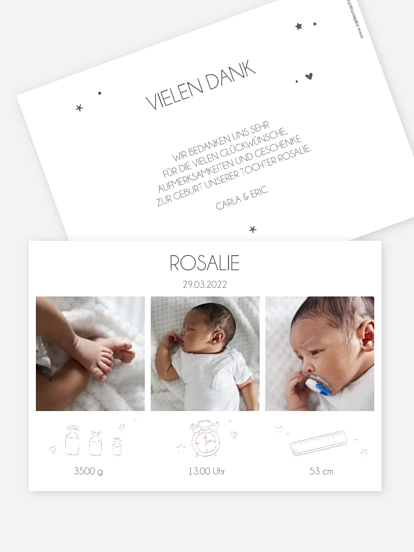 Geburtskarte Bundle of Joy