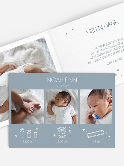 Geburtskarte Bundle of Joy