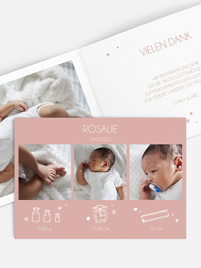 Geburtskarte Bundle of Joy