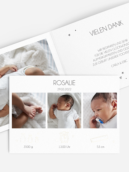 Geburtskarte Bundle of Joy