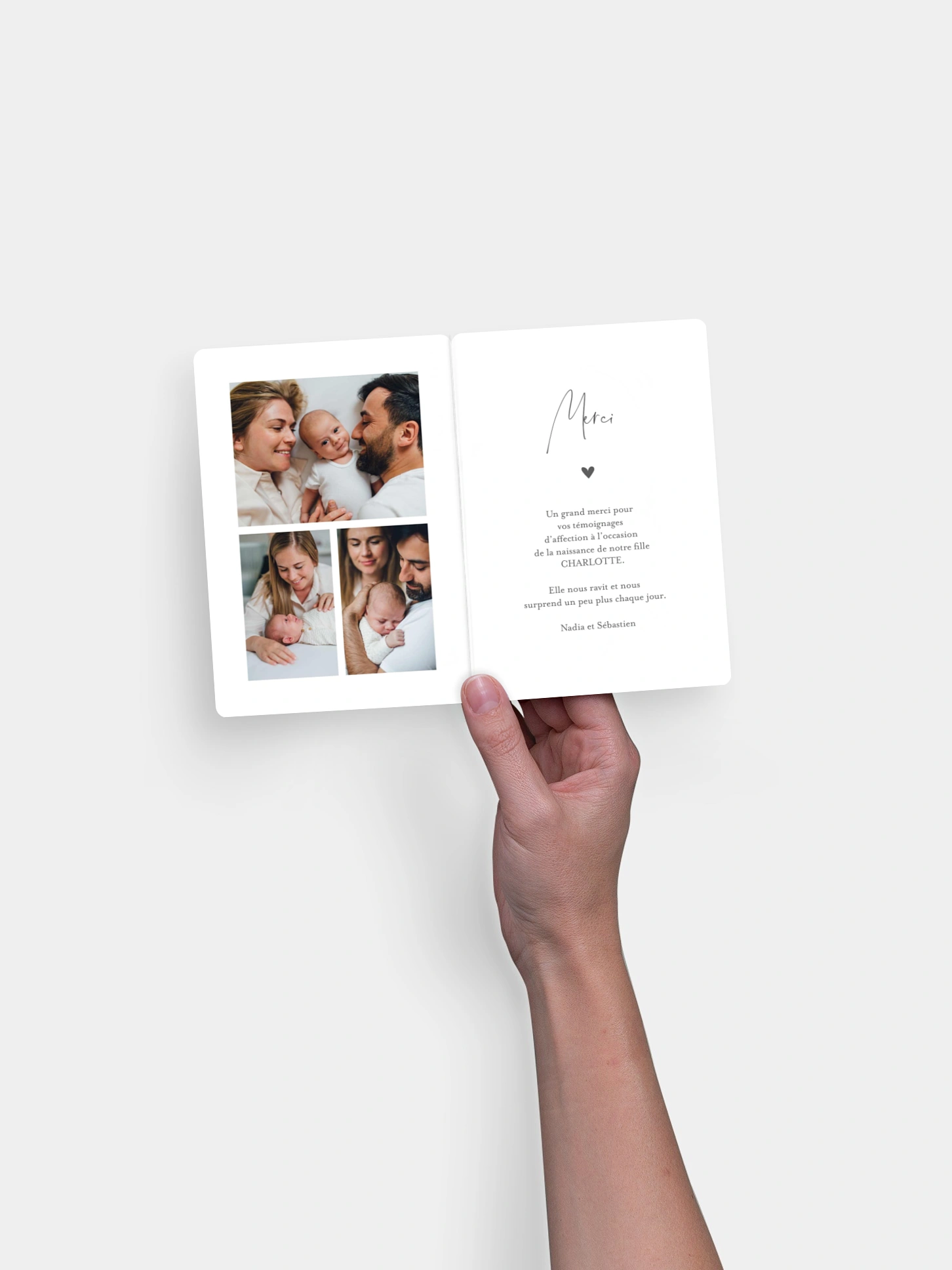 Faire-part naissance Bel avènement