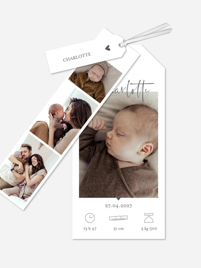 Faire-part naissance Bel avènement
