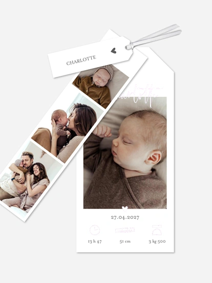 Faire-part naissance Bel avènement