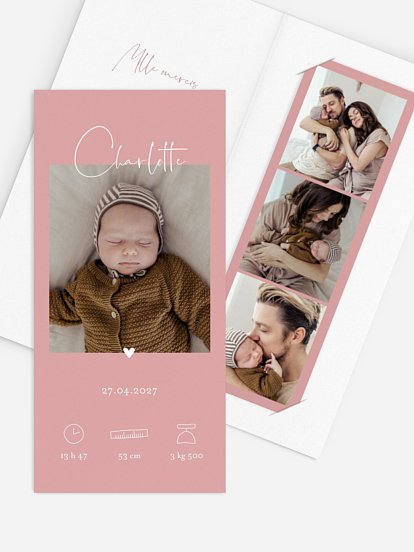 Faire-part naissance Bel avènement