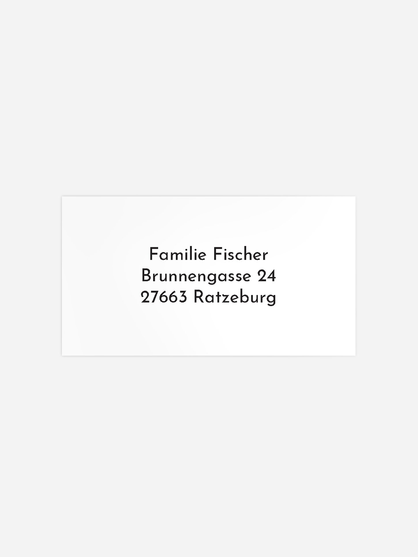 Empfängeraufkleber Geburt Liebchen