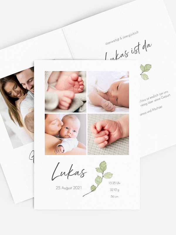 Geburtskarte Birth Branch