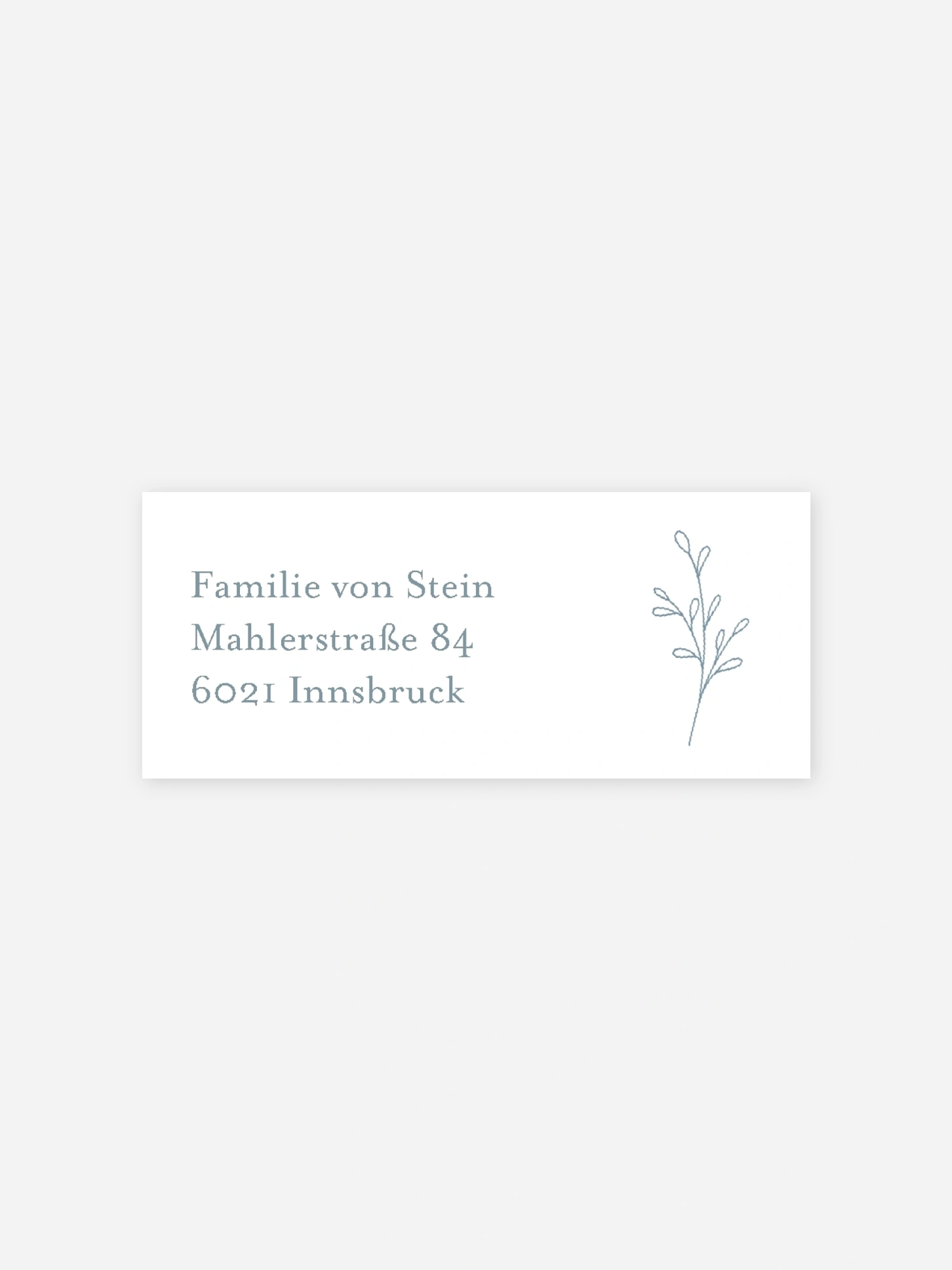Absenderaufkleber Geburt Kleines Glück