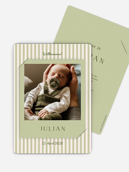 Geburtskarte Süße Ankunft