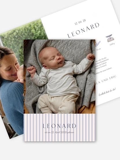 Geburtskarte Süße Ankunft