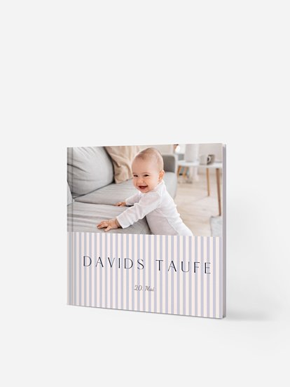 Gästebuch zur Taufe Süße Ankunft