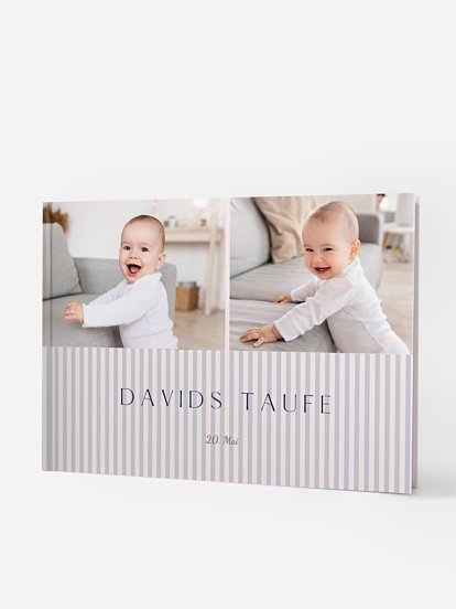 Gästebuch zur Taufe Süße Ankunft