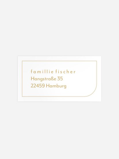 Empfängeraufkleber Geburt Notebook