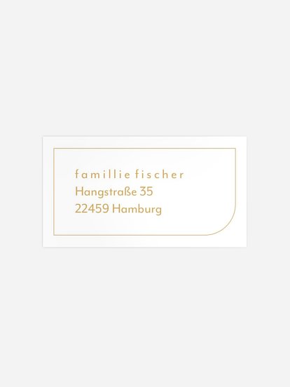 Empfängeraufkleber Geburt Notebook