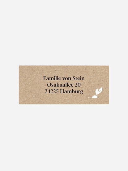 Absenderaufkleber Geburt Baby Gallery