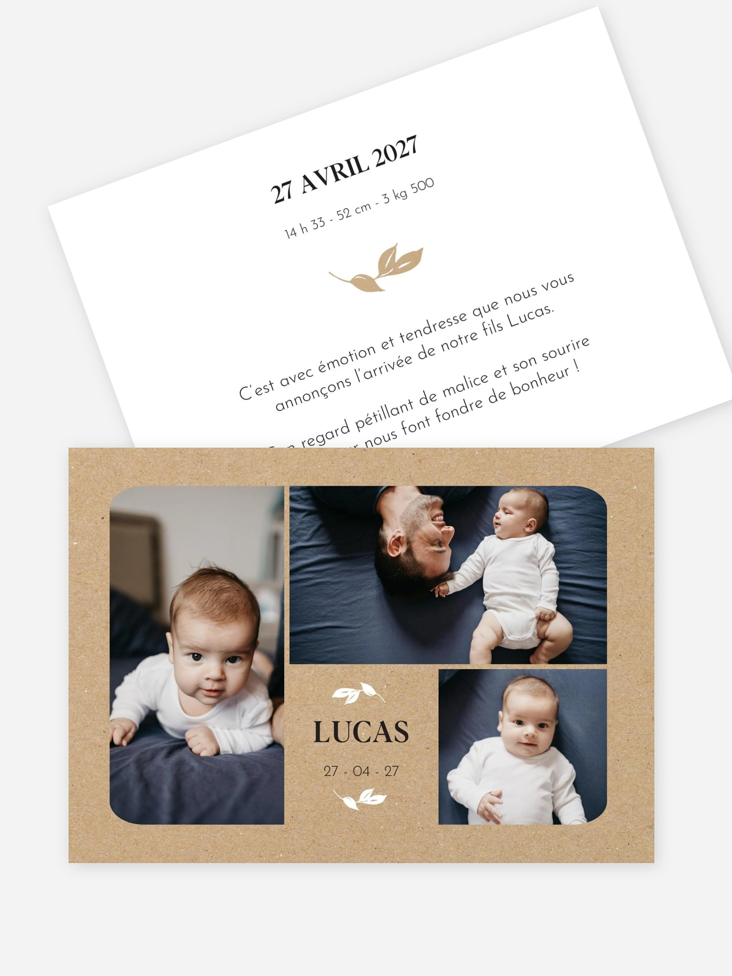 Faire-part naissance Baby Gallery
