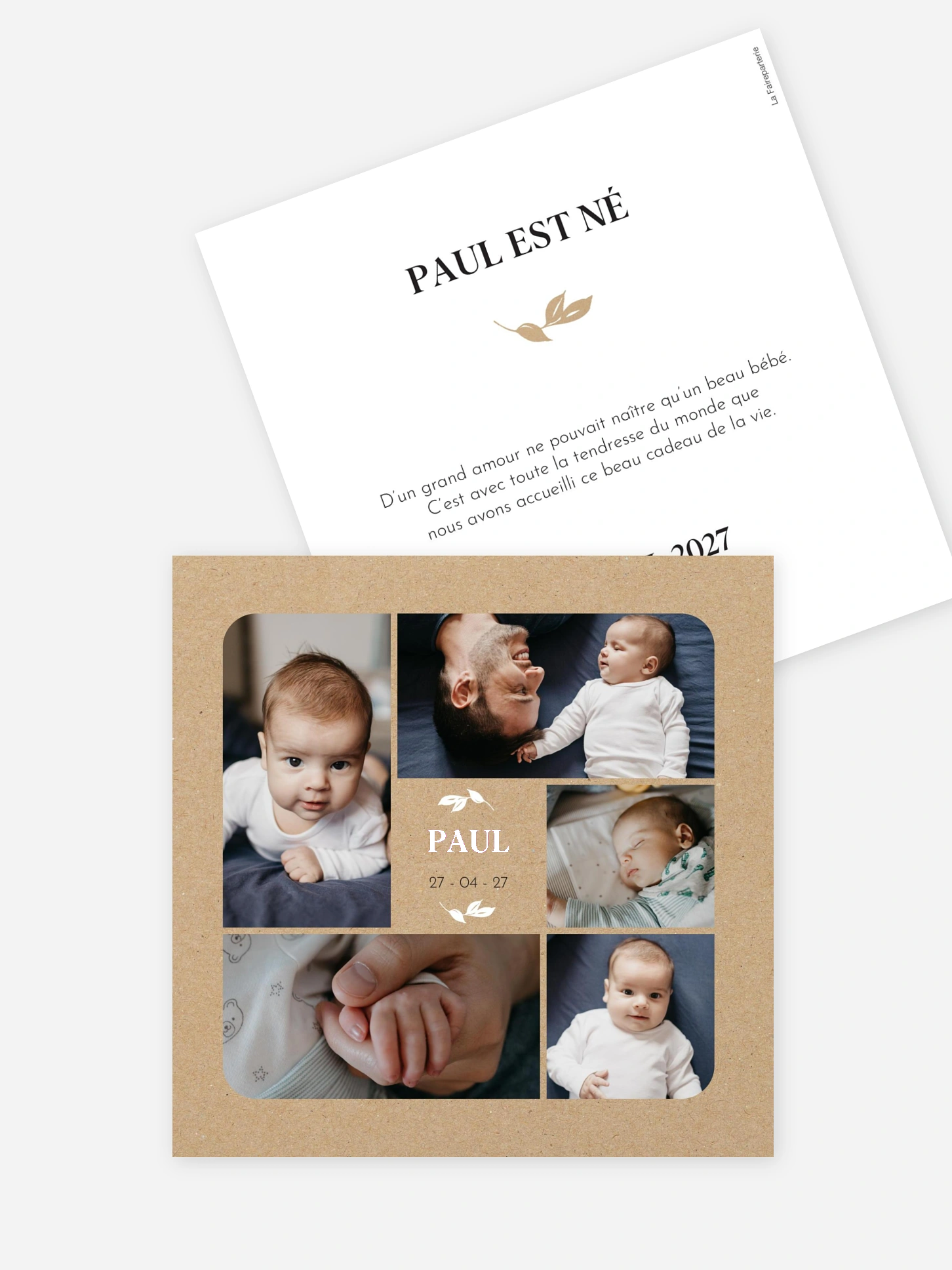 Faire-part naissance Baby Gallery