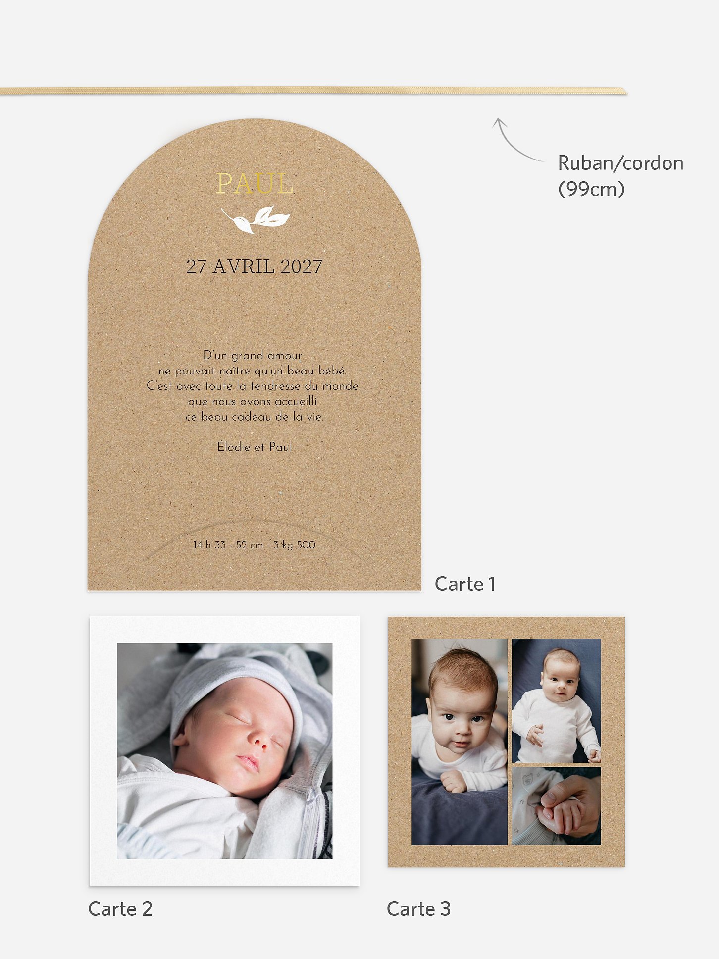 Faire-part naissance Baby Gallery