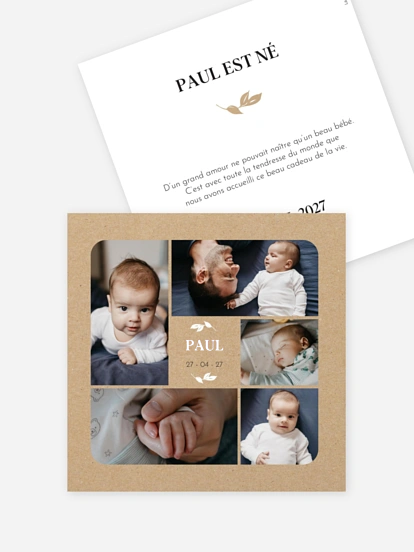 Faire-part naissance Baby Gallery